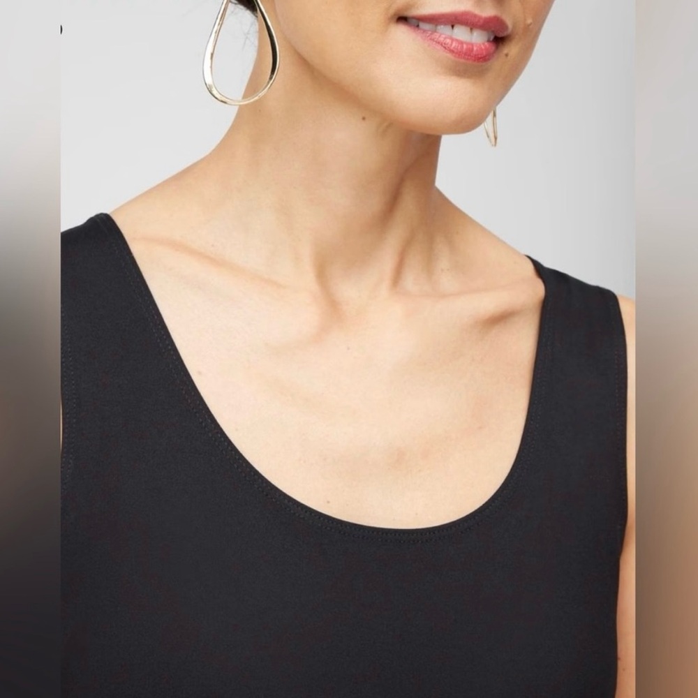 💕 Chico's Classic Black Tank Top